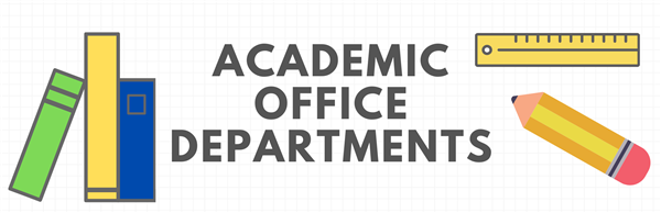 Academic Office Departments 